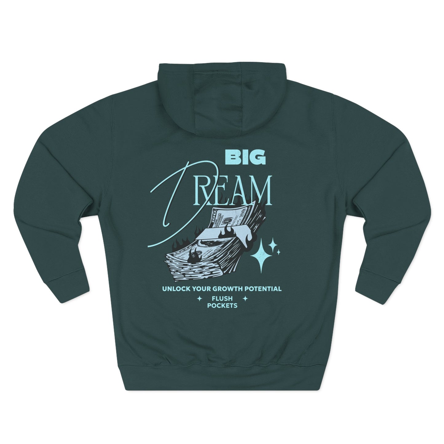 Level Up Fleece Hoodie, Cozy Graphic Sweatshirt, Gift for Dreamers, Casual Chic Hoodie, Unique Winter Apparel, Birthday Present