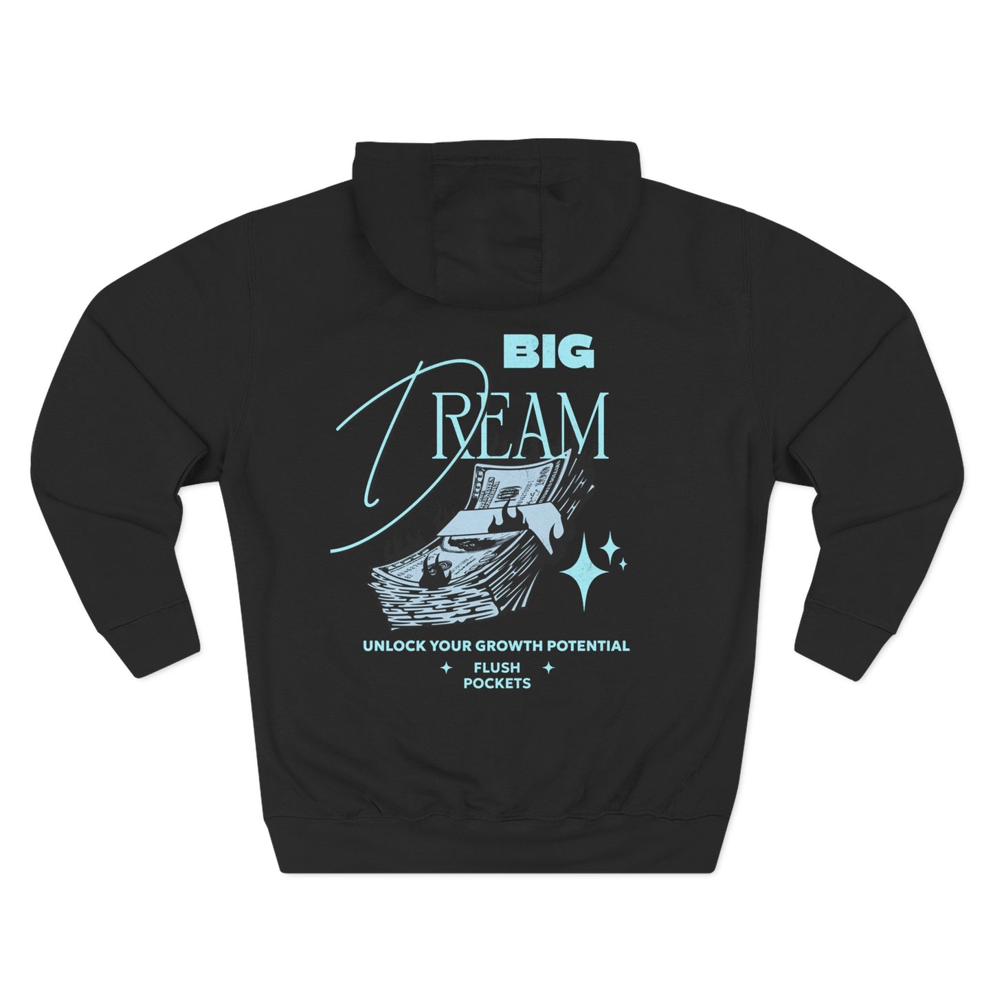 Level Up Fleece Hoodie, Cozy Graphic Sweatshirt, Gift for Dreamers, Casual Chic Hoodie, Unique Winter Apparel, Birthday Present