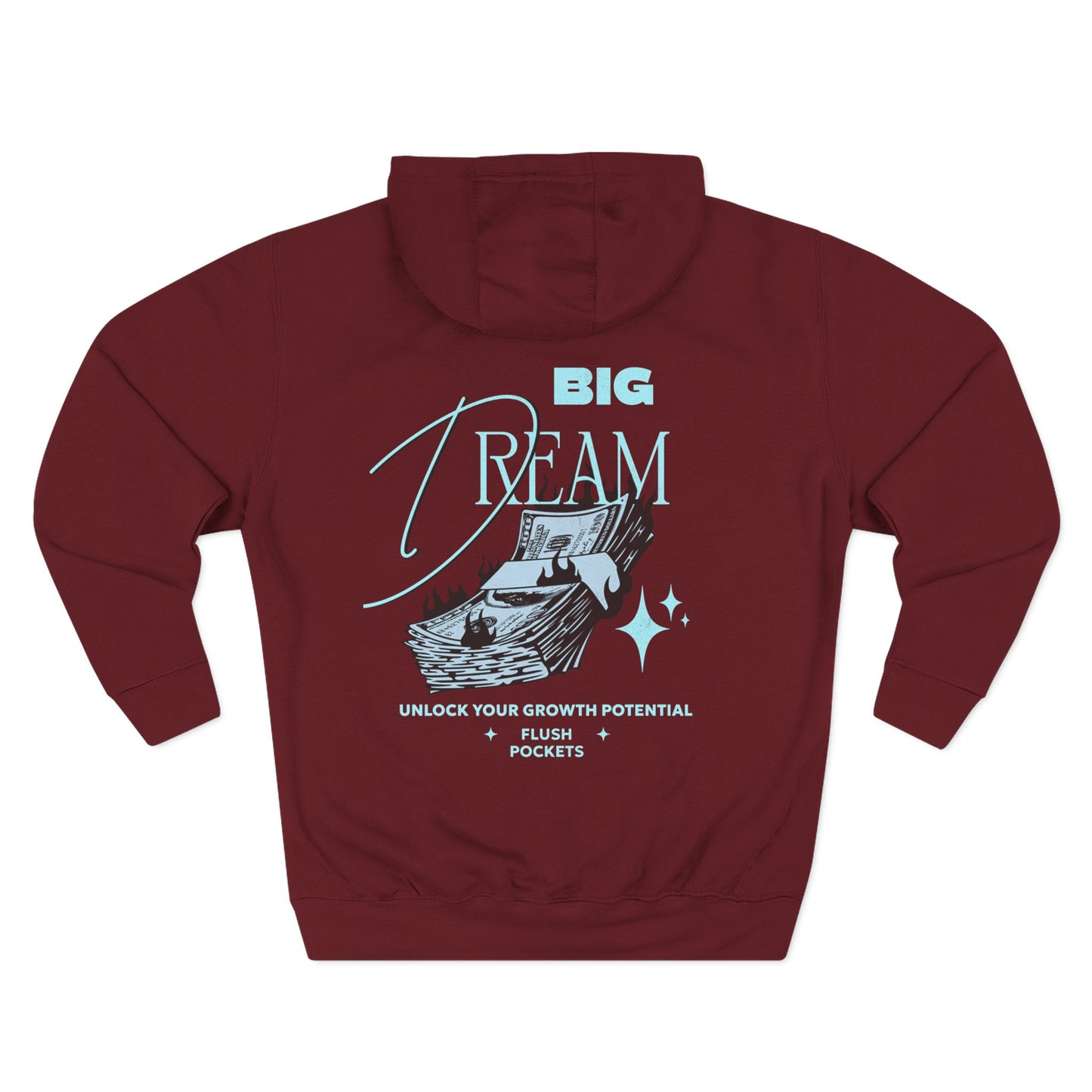 Level Up Fleece Hoodie, Cozy Graphic Sweatshirt, Gift for Dreamers, Casual Chic Hoodie, Unique Winter Apparel, Birthday Present