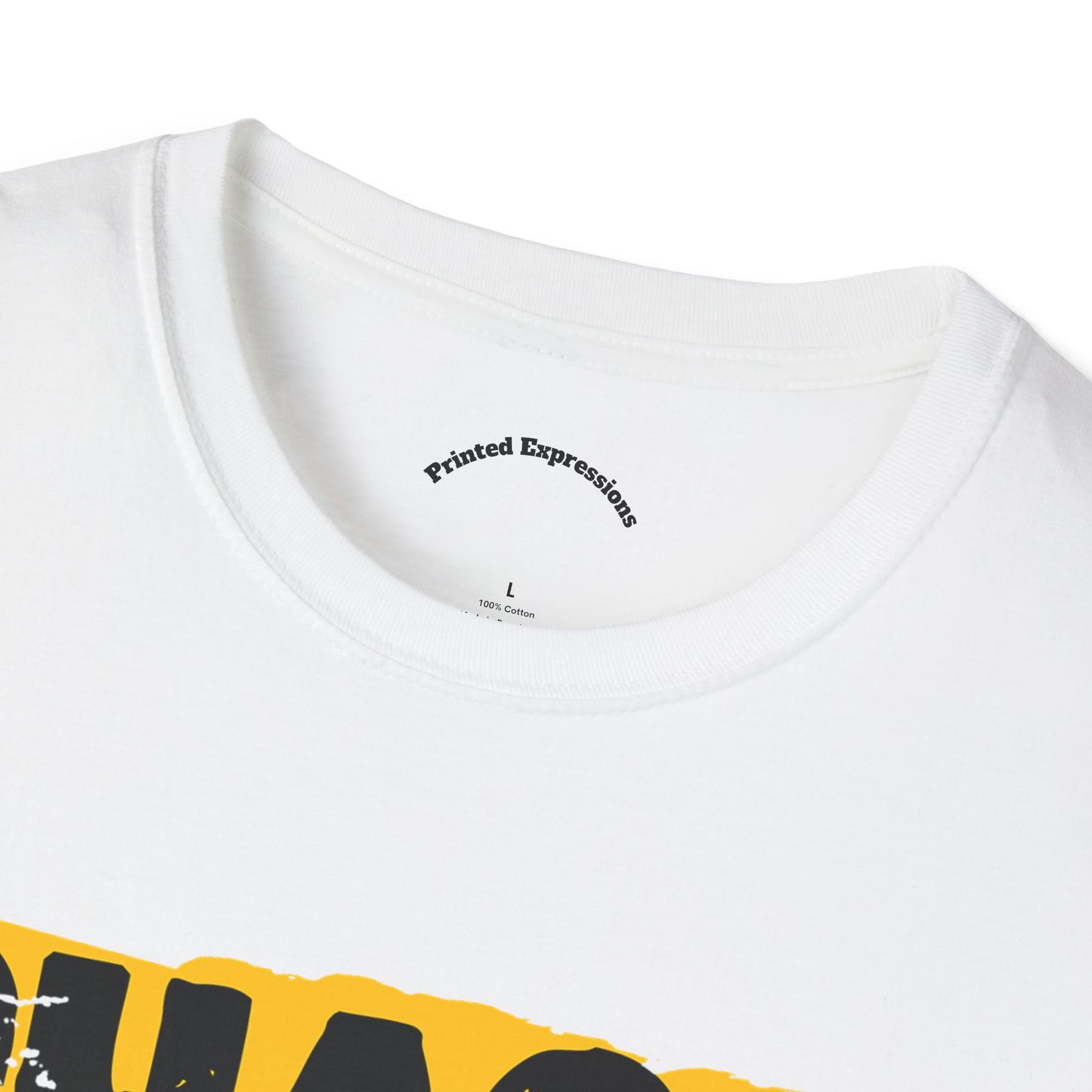 Chaos Over Control Unisex Softstyle T-Shirt - Motivational Shirt, Activewear, Running Tee, Gift for Runners, Casual Wear