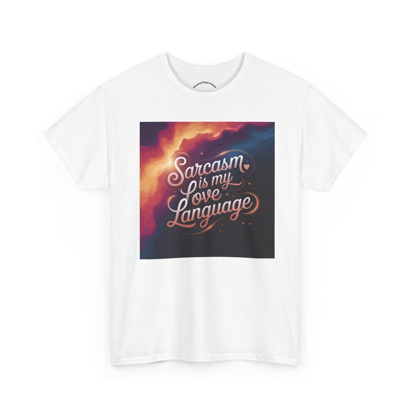 Sarcasm is My Love Language Unisex Tee, Funny Graphic T-Shirt, Gift for Sarcastic Friends, Humor Apparel, Casual Wear