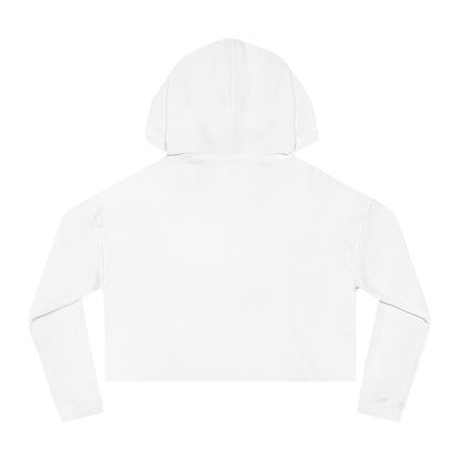 Energy Saving Mode Cropped Hoodie, Fun Sweatshirt for Women, Casual Wear, Unique Gift for Relaxation, Trendy Fashion