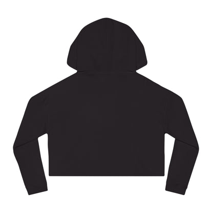 Energy Saving Mode Cropped Hoodie, Fun Sweatshirt for Women, Casual Wear, Unique Gift for Relaxation, Trendy Fashion