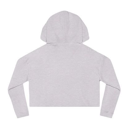 Energy Saving Mode Cropped Hoodie, Fun Sweatshirt for Women, Casual Wear, Unique Gift for Relaxation, Trendy Fashion