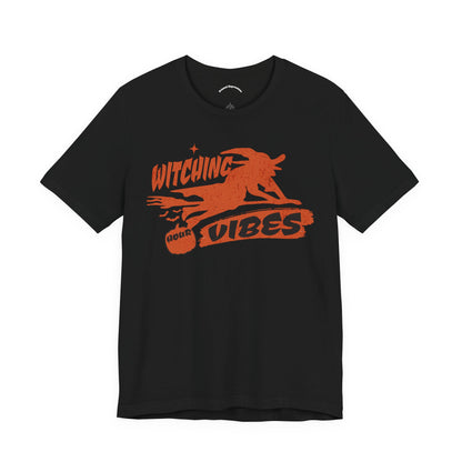 Witching Vibes Tee, Halloween Shirt, Fall Fashion Top, Unisex Graphic Tee, Cozy Autumn Wear