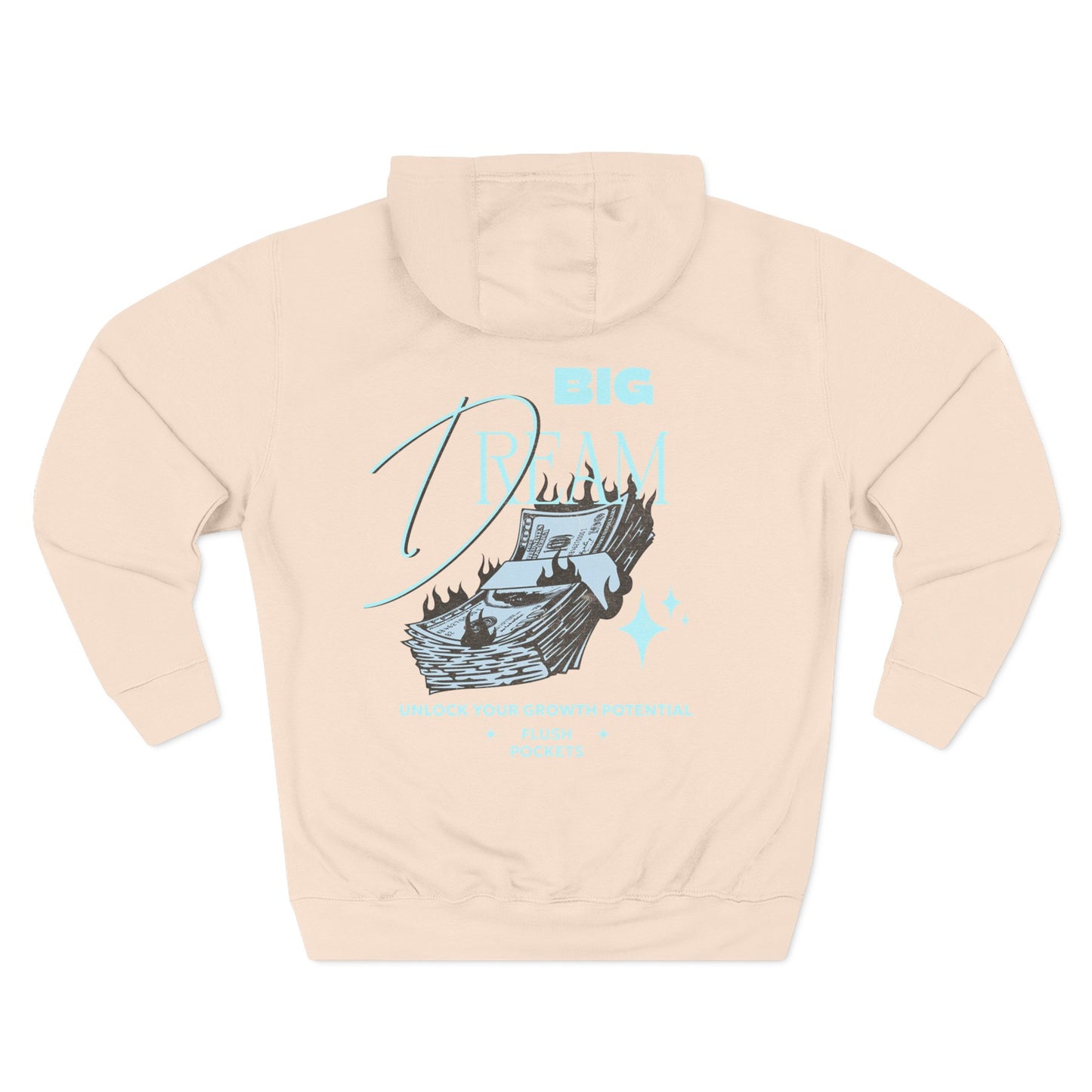 Level Up Fleece Hoodie, Cozy Graphic Sweatshirt, Gift for Dreamers, Casual Chic Hoodie, Unique Winter Apparel, Birthday Present