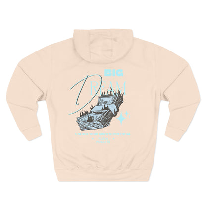 Level Up Fleece Hoodie, Cozy Graphic Sweatshirt, Gift for Dreamers, Casual Chic Hoodie, Unique Winter Apparel, Birthday Present