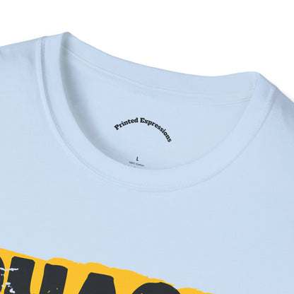 Chaos Over Control Unisex Softstyle T-Shirt - Motivational Shirt, Activewear, Running Tee, Gift for Runners, Casual Wear