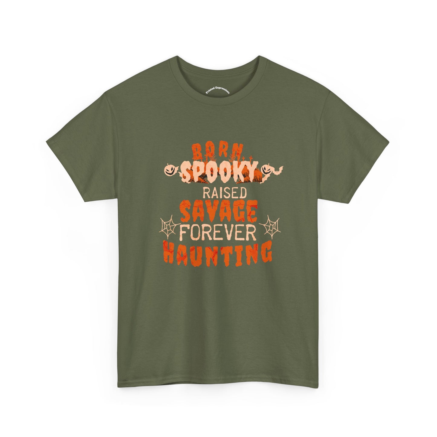 Halloween Spooky Tee, Halloween T-Shirt, Unisex Graphic Tee, Unique Gift for Ghost Lovers, Casual Everyday Wear