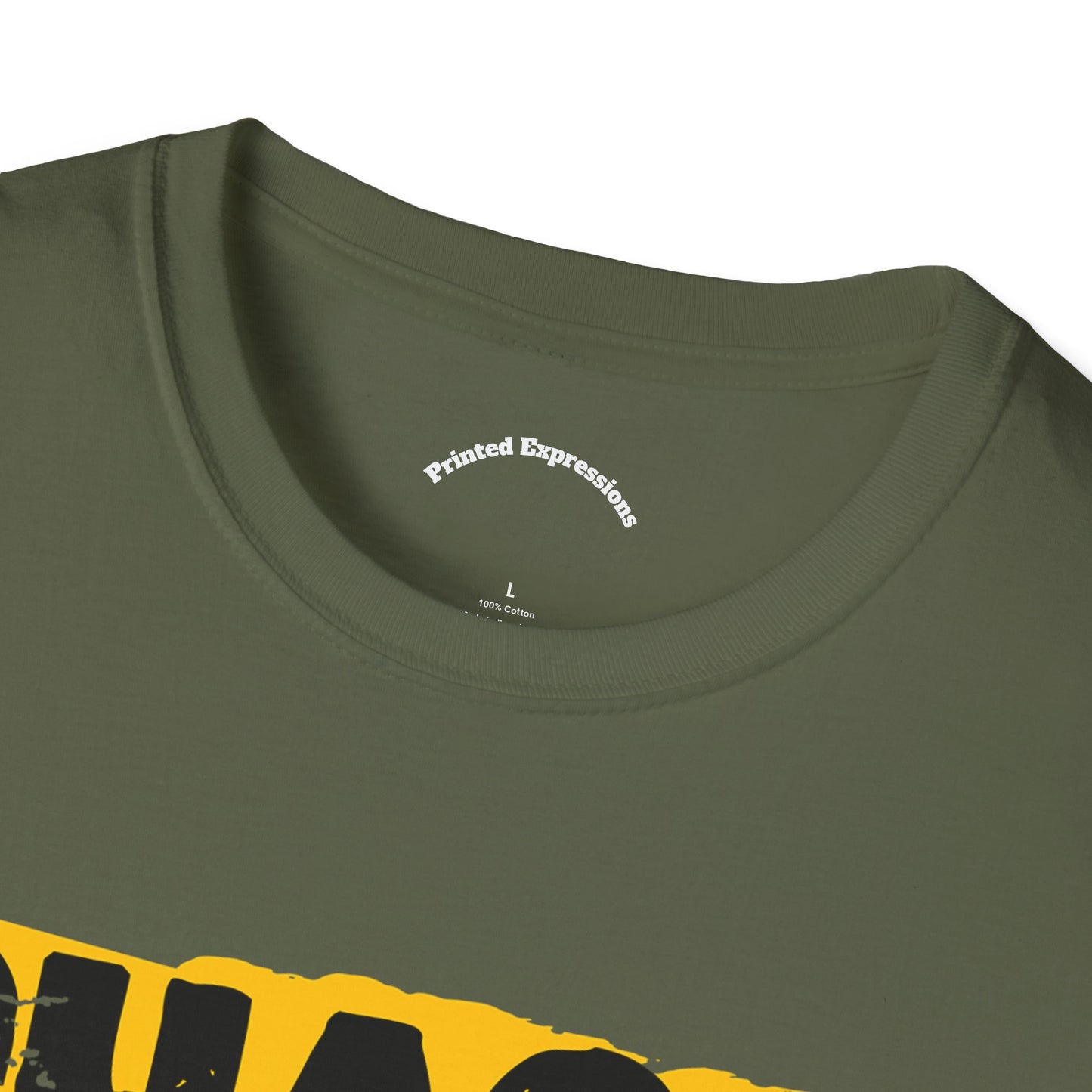 Chaos Over Control Unisex Softstyle T-Shirt - Motivational Shirt, Activewear, Running Tee, Gift for Runners, Casual Wear