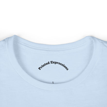 Haunted by Haters Softstyle Tee, Halloween T-Shirt, Witchy Graphic Tee, Blessed by the Moon Shirt, Spooky Season Apparel